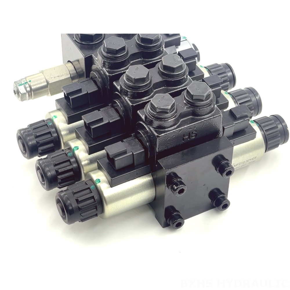 HDCF50 Solenoid 3 Spool Solenoid Control Valve detail image