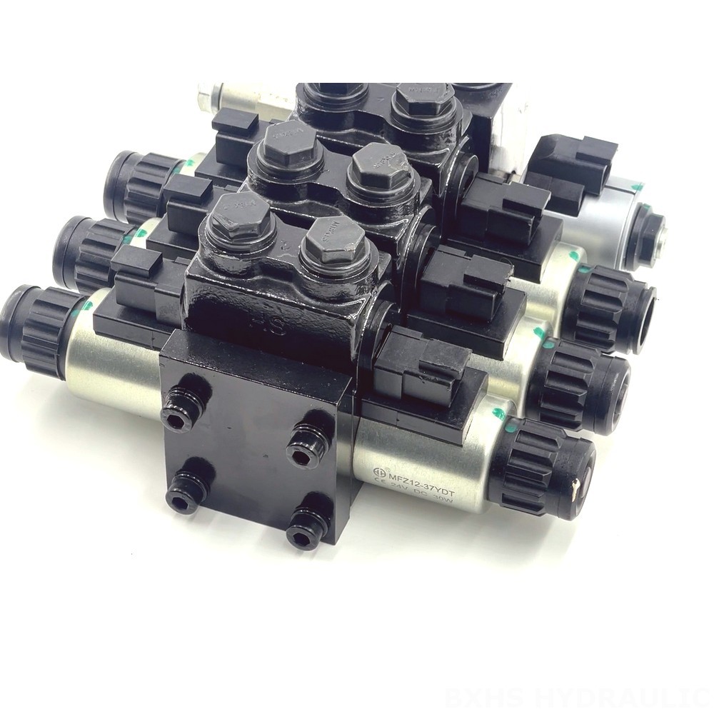 HDCF50 Solenoid 3 Spool Solenoid Control Valve detail image