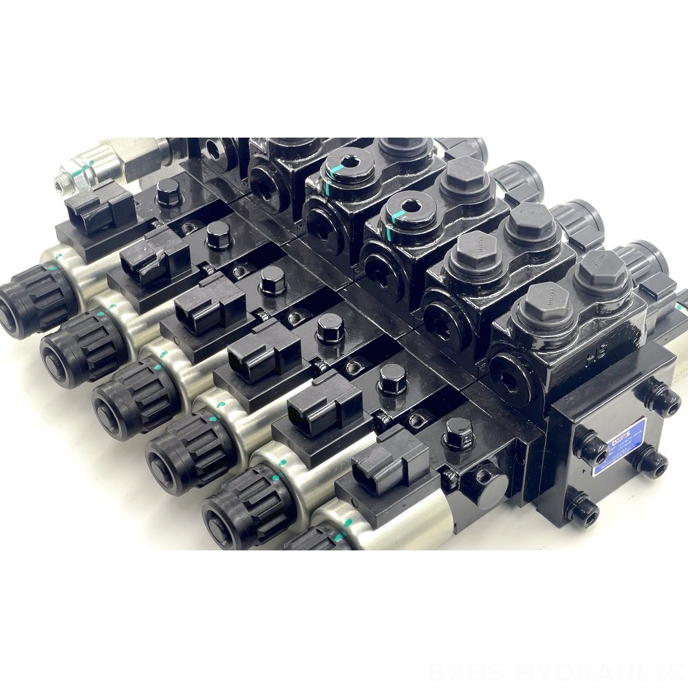 HDCF50 Solenoid 6 Spool Solenoid Control Valve detail image