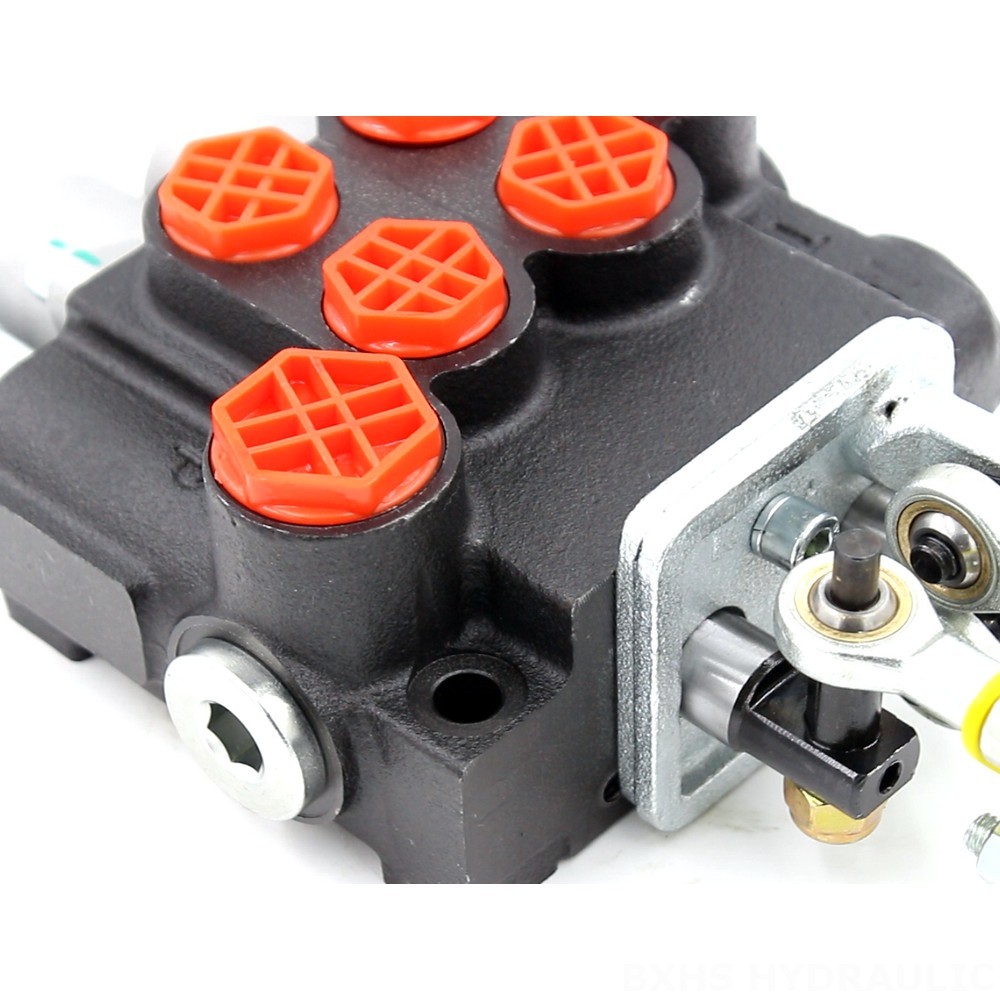 P40-2OT Manual and Joystick 2 Spool Monoblock Directional Valve detail image