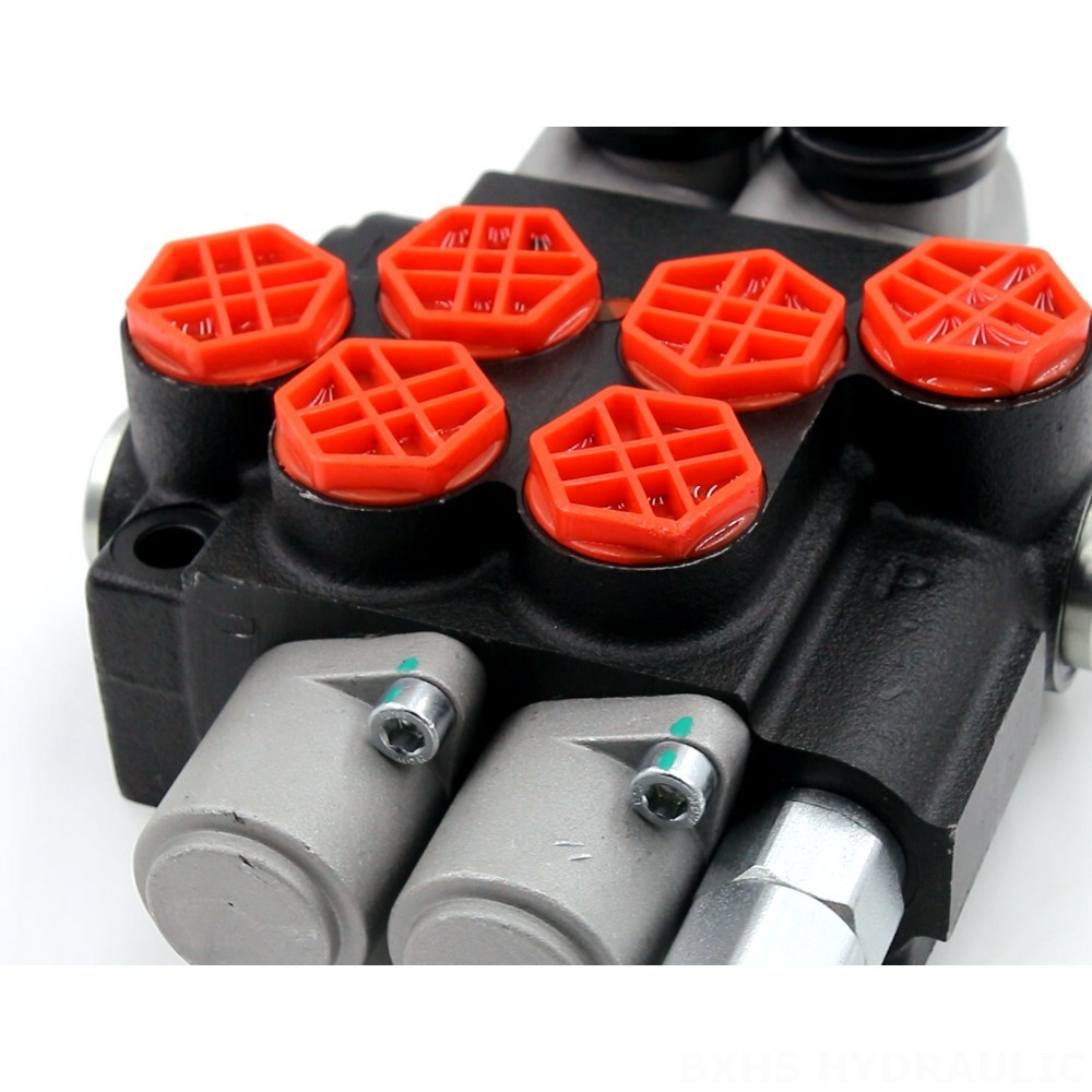 P40-G12 Manual 2 Spool Monoblock Directional Valve detail image