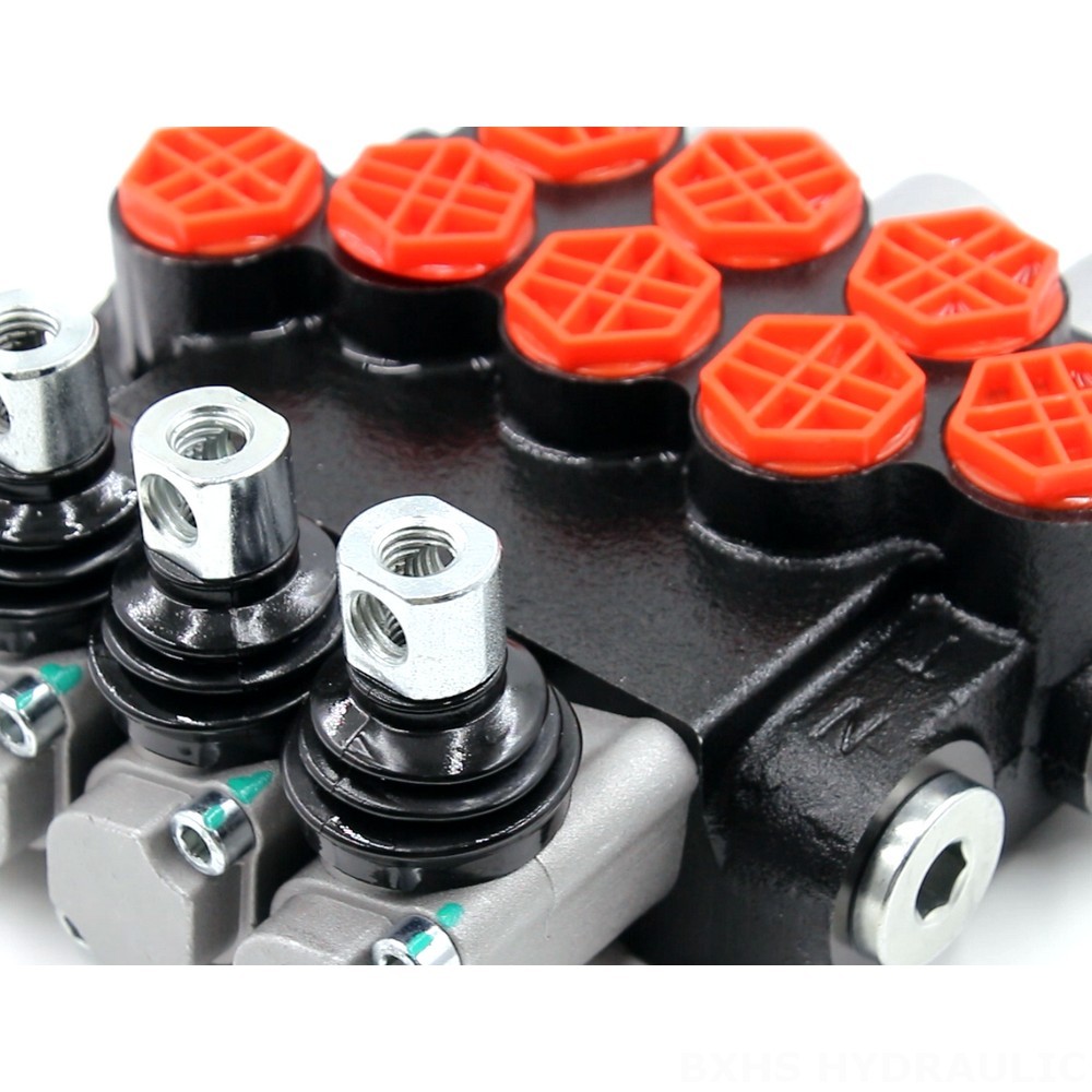 P40-G12 Manual 3 Spool Monoblock Directional Valve detail image