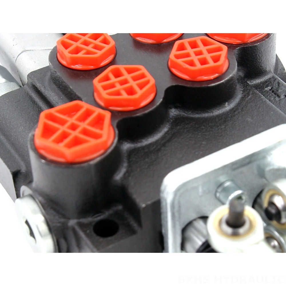 P40 Manual and Joystick 2 Spool Monoblock Directional Valve detail image