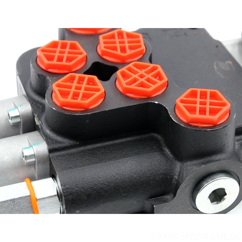 P80-AQF-G34-G12-2OT Manual 2 Spool Monoblock Directional Valve detail image