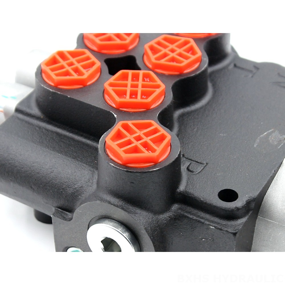 P80-AQF-G34-G12-2OT Manual 2 Spool Monoblock Directional Valve detail image