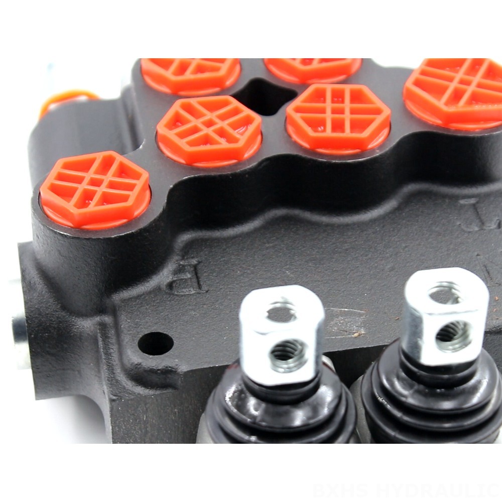 P80-AQF-G34-G12-2OT Manual 2 Spool Monoblock Directional Valve detail image