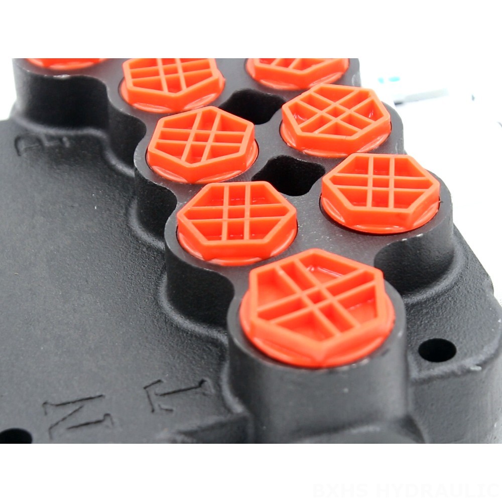 P80-G12-G34 Manual 3 Spool Monoblock Directional Valve detail image