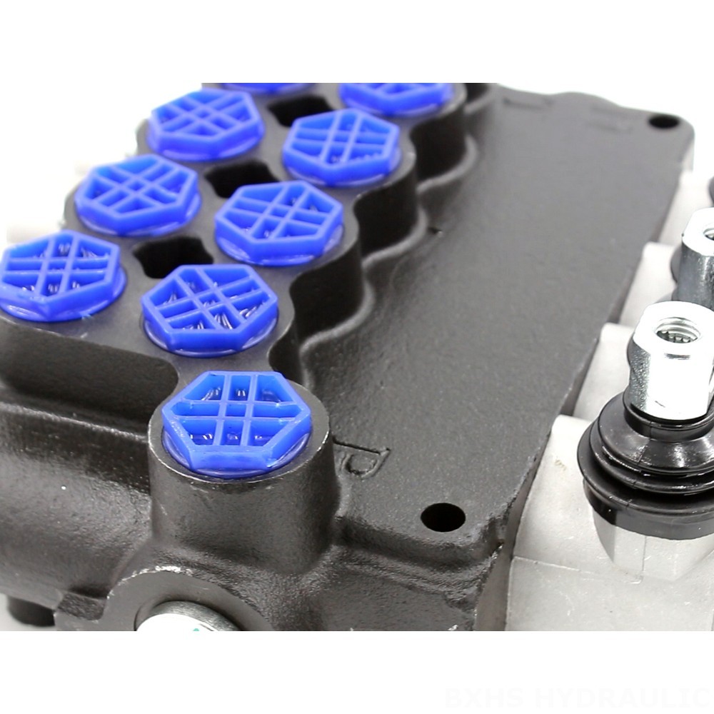 P80-G12-G34 Manual 4 Spool Monoblock Directional Valve detail image
