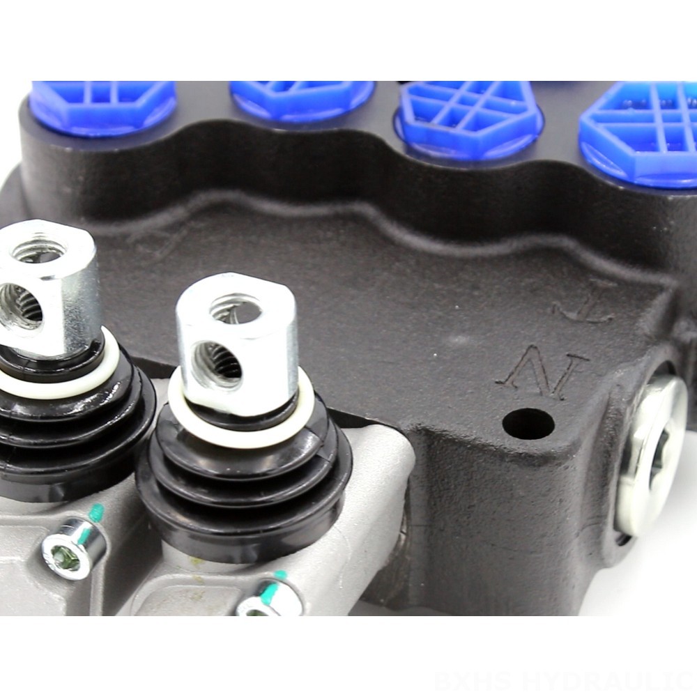 P80-G12-G38-QW Manual 2 Spool Monoblock Directional Valve detail image