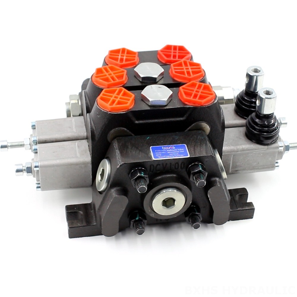 DCV100 Manual 2 Spool Sectional Directional Valve main image
