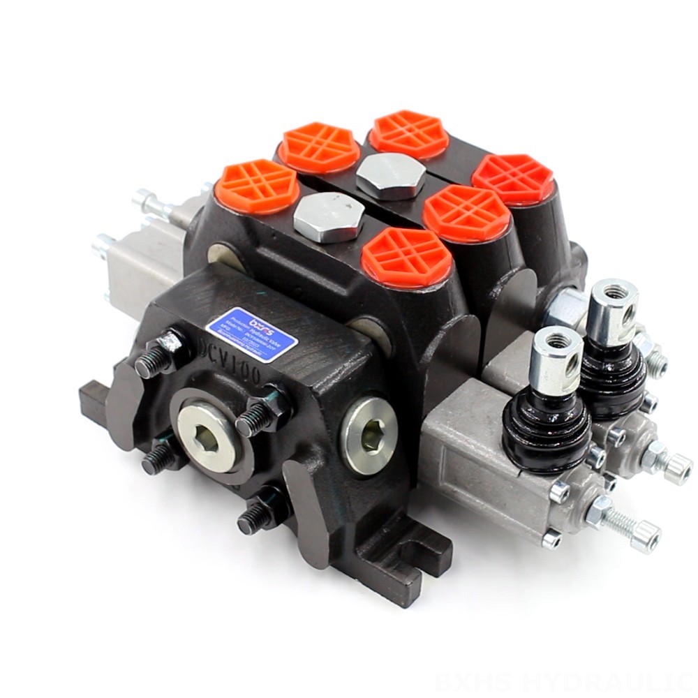 DCV100 Manual 2 Spool Sectional Directional Valve main image