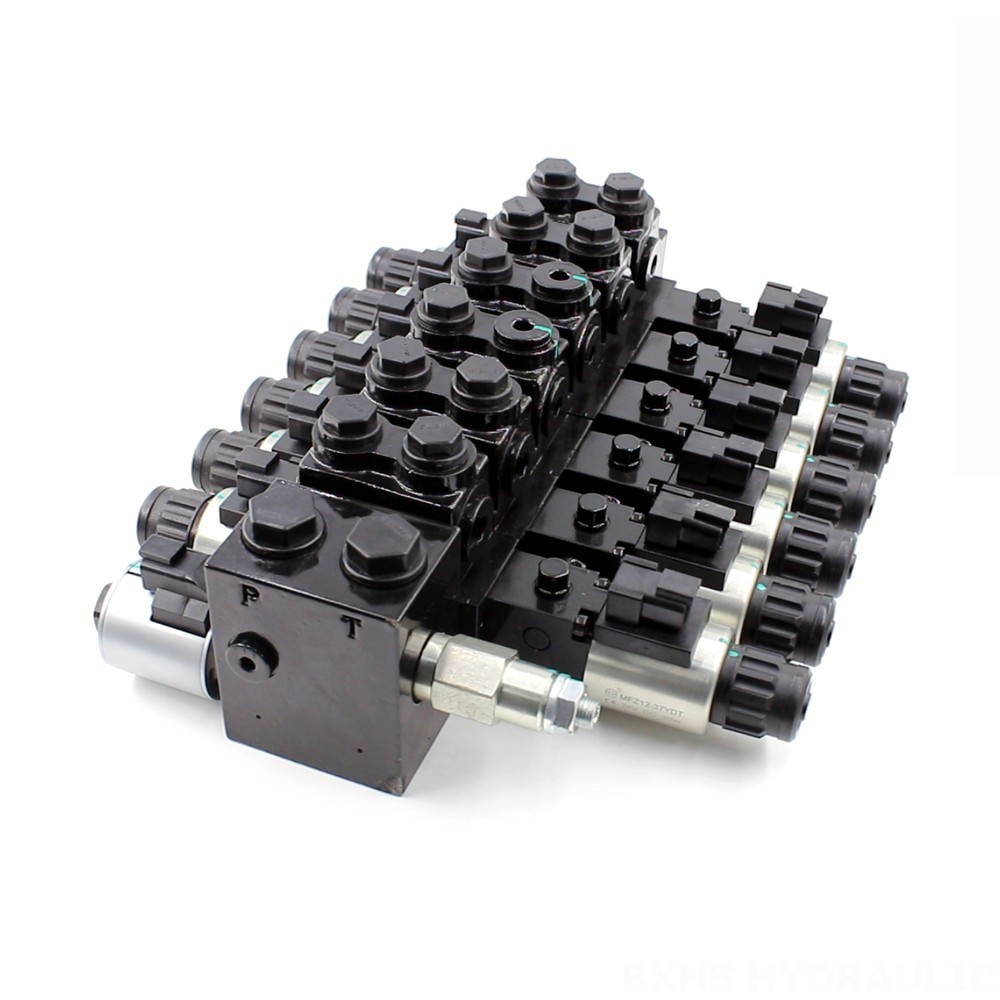 HDCF50 Solenoid 6 Spool Solenoid Control Valve main image
