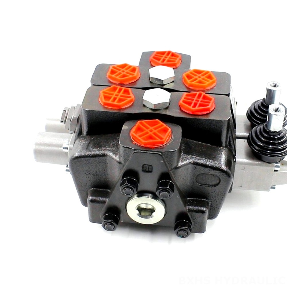 SDS180 Manual 2 Spool Sectional Directional Valve main image