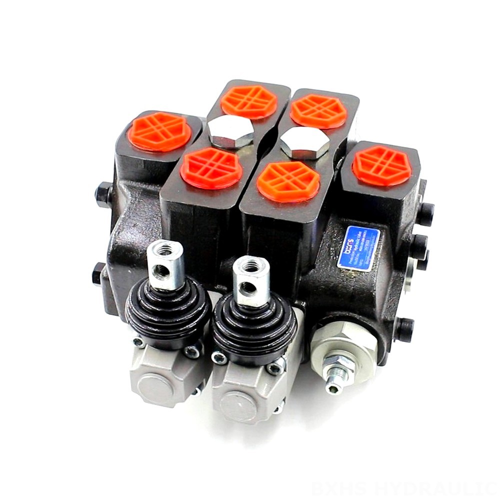SDS180 Manual 2 Spool Sectional Directional Valve main image